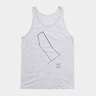 Zodiac Constellations - Gemini Tank Top